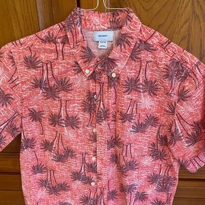 Boys Old Navy XL short sleeve button down